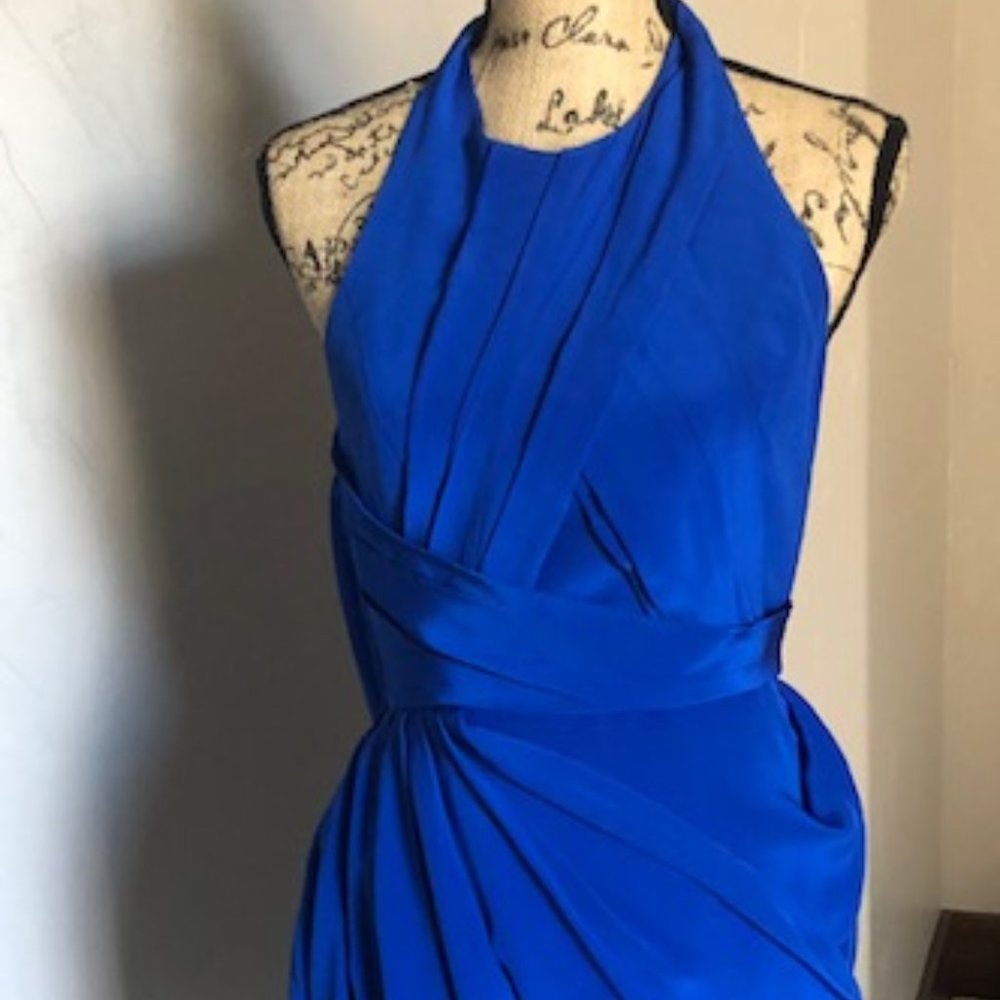 Zimmermann Royal Blue Mini Dress - Picture 2 of 4